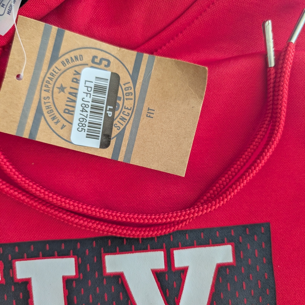 Rivalry Threads Red UNLV Rebels Hoodie - Picture 9 of 13